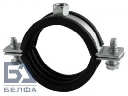 Хомут трубный с гайкой 1 1/2"