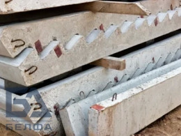 Косоуры железобетонные 2ЛБК 29-25-32 2900х810х180 мм