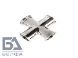 Крестовина нержавеющая Ду 10 мм 3/8 " AISI 304