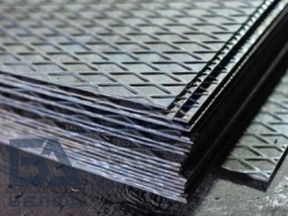 Лист рифленый 0.8x1000x2000 мм 08пс чечевица