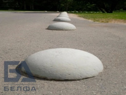 Полусфера бетонная 400х315 мм