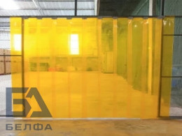 ПВХ завесы 200x2 мм морозоустойчивая для холодильных камер