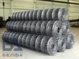 Шарнирная сетка оцинкованная 16x1.8 мм рулон 1.42х50 м