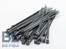 Стяжка кабельная нейлоновая 2.5x100 мм JS