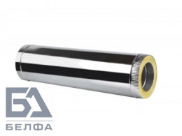 Труба сэндвич 150x0.8 мм AISI 430