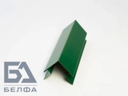 Уголок для сайдинга 0.45x115x2000 мм с полимерным покрытием (полиэстер)